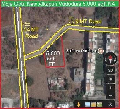Residential Plot for Sale in Vadodara (5000 Sq.ft.)