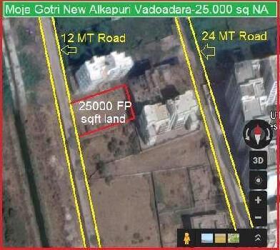 Residential Plot for Sale in Gotri, Vadodara (25000 Sq.ft.)