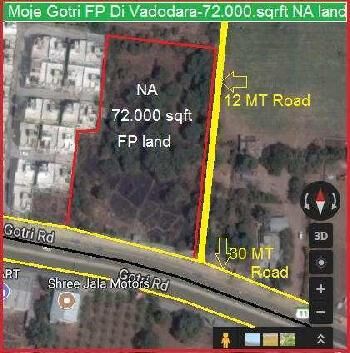 Commercial Lands /Inst. Land for Sale in Gotri, Vadodara (72000 Sq.ft.)