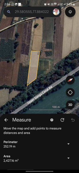 Commercial Lands /Inst. Land for Sale in Purquazi, Muzaffarnagar (4.75 Bigha)