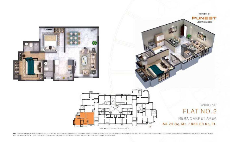 1 BHK Flats & Apartments for Sale in Nehru Nagar, Mumbai (721 Sq.ft.)