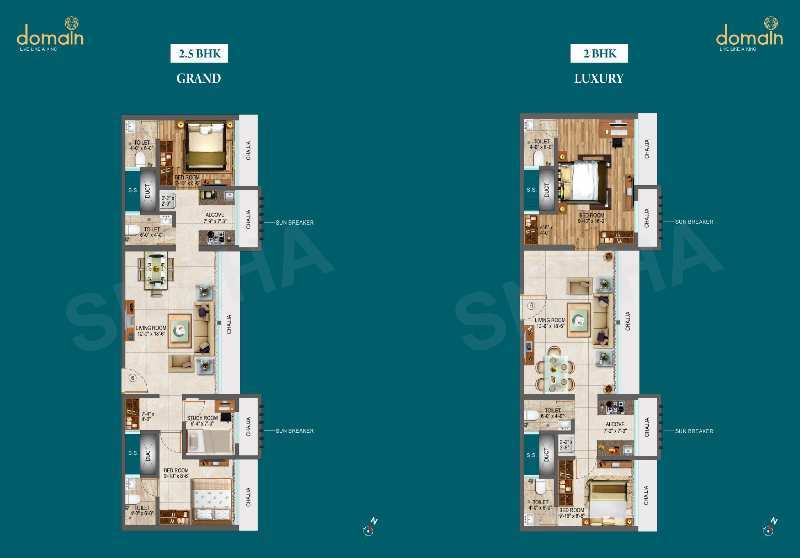 2 BHK Flats & Apartments for Sale in Govandi East, Mumbai (856 Sq.ft.)