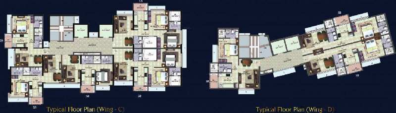 2 BHK Flats & Apartments for Sale in Vikhroli West, Mumbai (924 Sq.ft.)