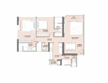 2 BHK Flats & Apartments for Sale in Sion East, Mumbai (1461 Sq.ft.)