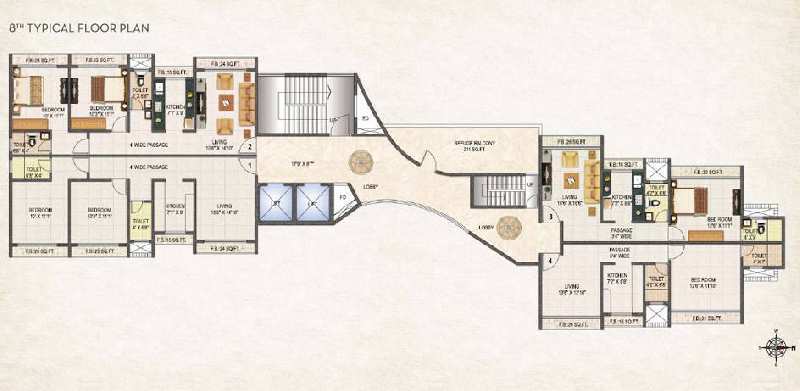 1 BHK Flats & Apartments for Sale in Govandi East, Mumbai (878 Sq.ft.)