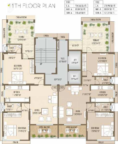 1 BHK Flats & Apartments for Sale in Dadar East, Mumbai (785 Sq.ft.)