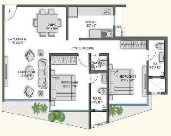 2 BHK Flats & Apartments for Sale in Dadar West, Mumbai (1280 Sq.ft.)
