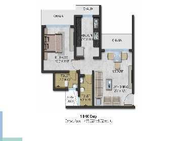 1 BHK Flats & Apartments for Sale in Kanjurmarg East, Mumbai (758 Sq.ft.)