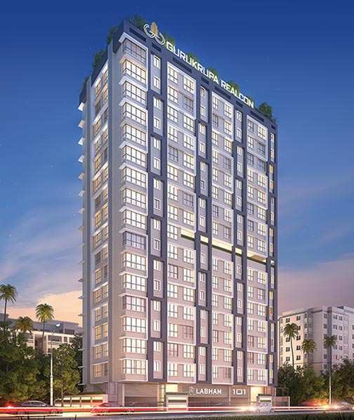 2 BHK Flats & Apartments for Sale in Ghatkopar East, Mumbai (1043 Sq.ft.)