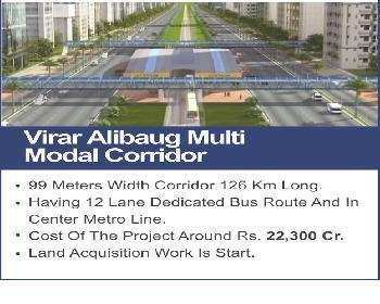 6.5 Acre Commercial Lands /Inst. Land for Sale in Uran, Navi Mumbai (1088.5 Sq.ft.)