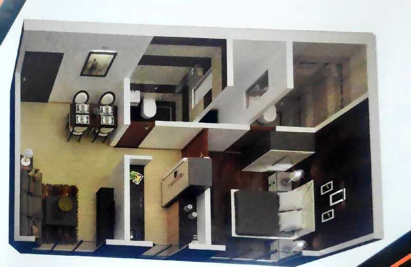 1 BHK Flats & Apartments for Sale in Chembur East, Mumbai (579 Sq.ft.)