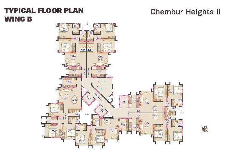 2 BHK Flats & Apartments for Sale in Chembur East, Mumbai (1104 Sq.ft.)