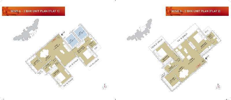 2 BHK Flats & Apartments for Sale in Chembur East, Mumbai (1341 Sq.ft.)