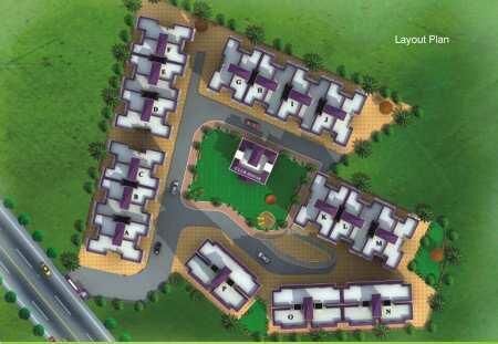 2 BHK Flats & Apartments for Sale in New Panvel, Navi Mumbai (896 Sq.ft.)