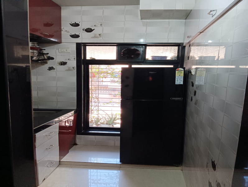 1bhk flat with full wall tiles cover flat
