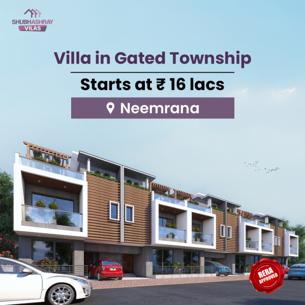 1 BHK Individual Houses / Villas for Sale in Neemrana, Alwar (472 Sq.ft.)