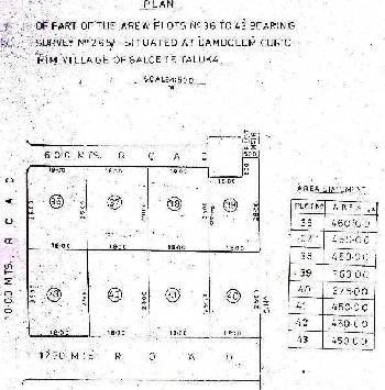 Plot for sale for construction purpose in curtorim salcete south goa