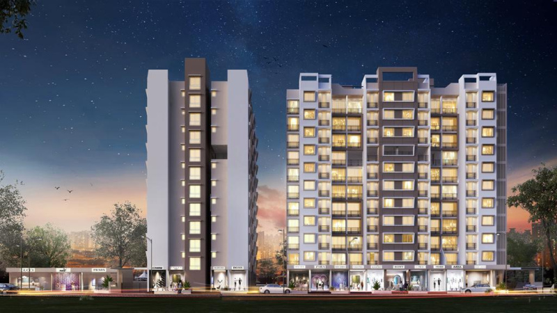1 BHK Flats & Apartments for Sale in Taloja, Navi Mumbai (450 Sq.ft.)
