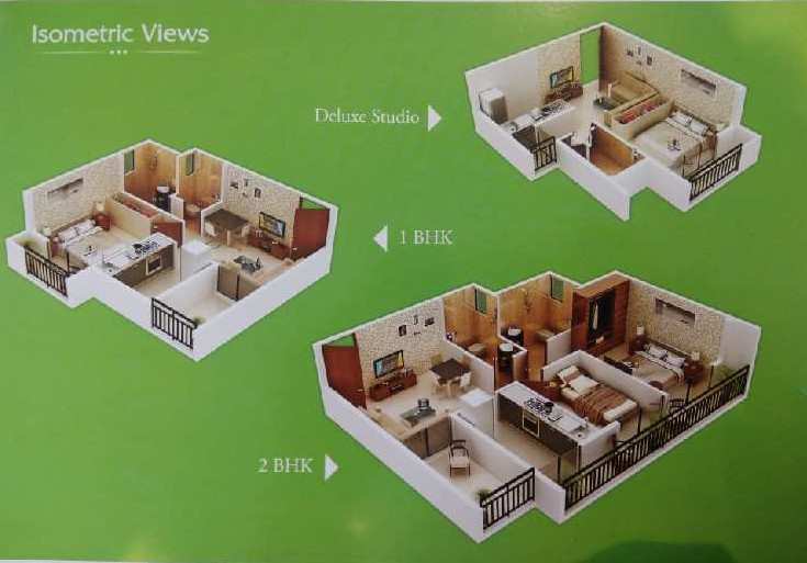 1 Bhk for sell in Karjat  with all amenities project