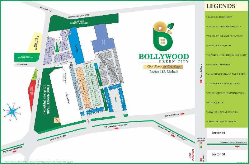 3 BHK Builder Floor for Sale in Sector 113, Mohali (1620 Sq.ft.)