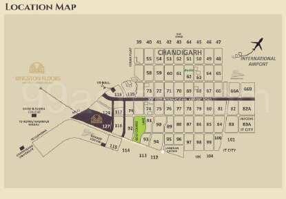 3 BHK Flats & Apartments for Sale in Punjab (1152 Sq.ft.)