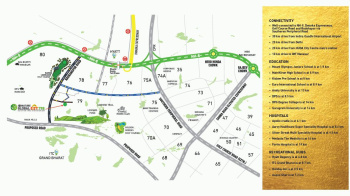 2 BHK Flats & Apartments for Sale in Sector 79, Gurgaon (1211 Sq.ft.)