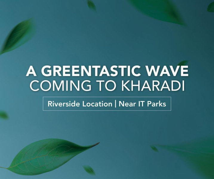 3 BHK Flats & Apartments for Sale in Kharadi, Pune (852 Sq.ft.)