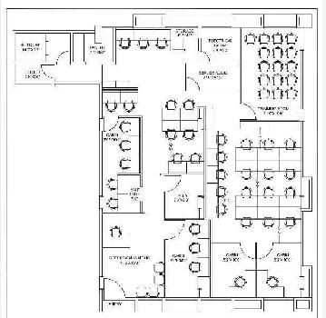 2700 Sq.ft. Office Space for Rent in Sangamvadi, Pune
