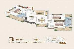 3 BHK Flats & Apartments for Sale in Vaishali Nagar, Jaipur