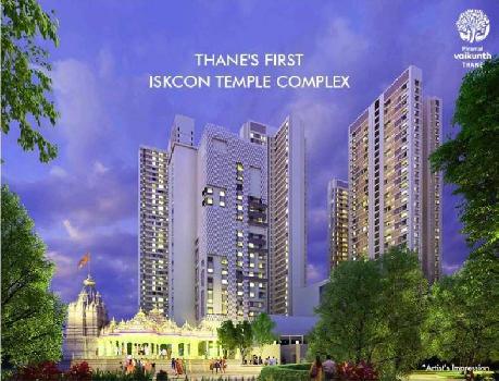 2 BHK Flats & Apartments for Sale in Balkum Naka, Thane (568 Sq.ft.)