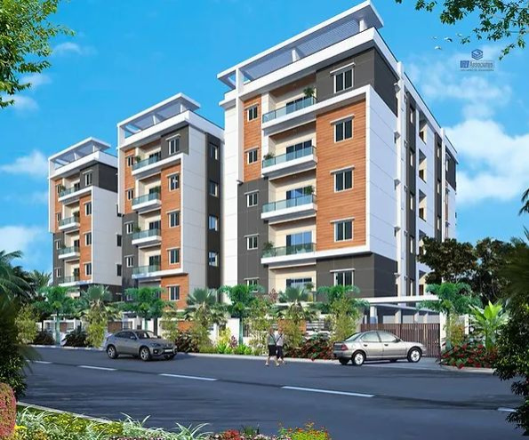 2 BHK Flats & Apartments for Sale in Kompally, Hyderabad (1100 Sq.ft.)