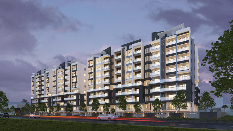 3 BHK Flats & Apartments for Sale in Kollur Village, Hyderabad (1469 Sq.ft.)