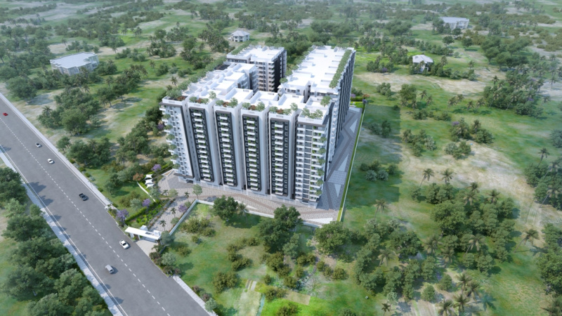 2 BHK Flats & Apartments for Sale in Appa Junction, Hyderabad (1068 Sq.ft.)