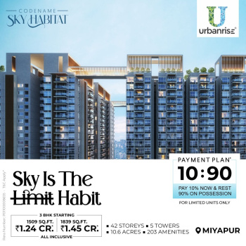 Gated Community 3 bhk Apartment