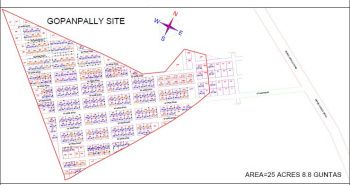 Commercial Lands /Inst. Land for Sale in Gopanpally, Hyderabad (300 Sq. Yards)