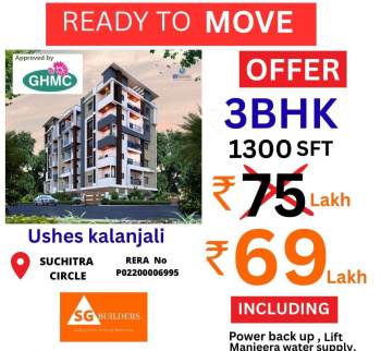 Residential Plot for Sale in Jeedimetla, Hyderabad (1300 Sq.ft.)