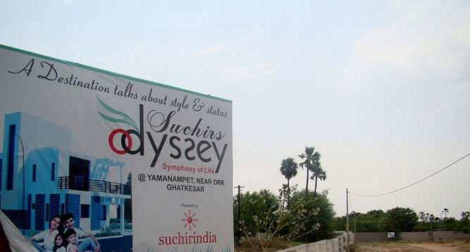 2 BHK Individual Houses / Villas for Sale in Ghatkesar, Hyderabad (1100 Sq.ft.)