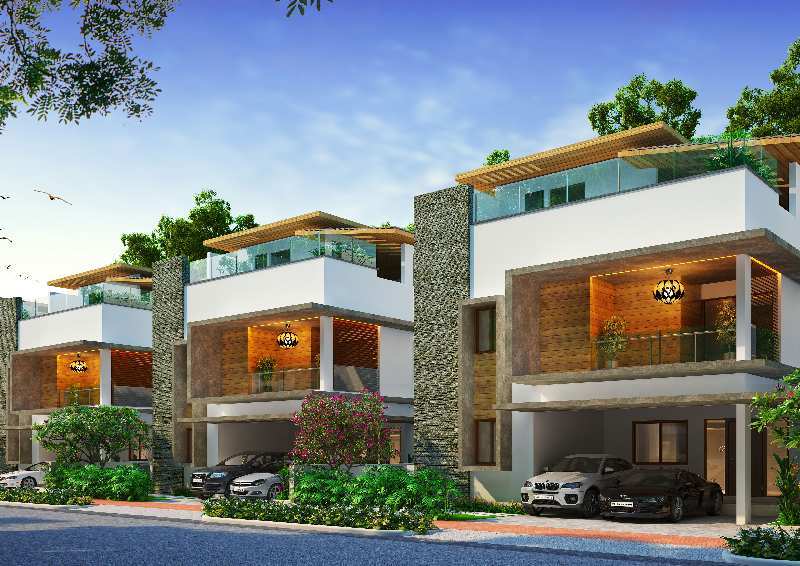 4 BHK Individual Houses / Villas for Sale in Bandlaguda Jagir, Hyderabad (4676 Sq.ft.)