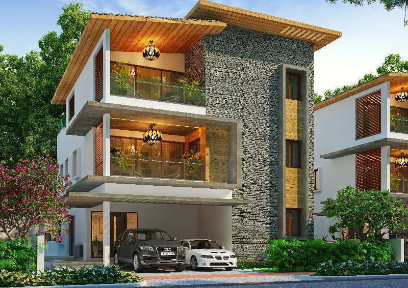 4 BHK Individual Houses / Villas for Sale in Bandlaguda Jagir, Hyderabad (4934 Sq.ft.)