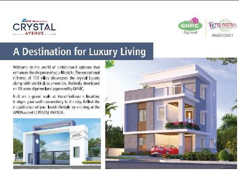4 BHK Individual Houses / Villas for Sale in Vanasthalipuram, Hyderabad (2410 Sq.ft.)