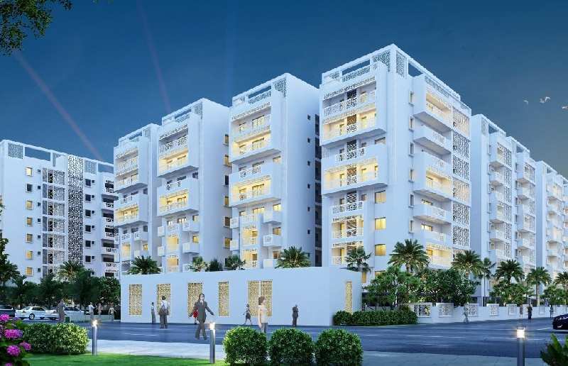 2 BHK Flats & Apartments for Sale in Bandlaguda Jagir, Hyderabad (1200 Sq.ft.)