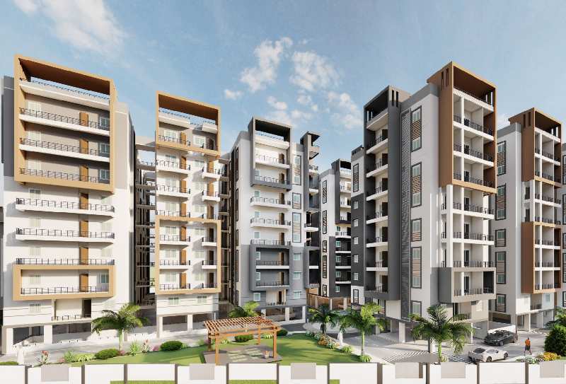 2 BHK Flats & Apartments for Sale in Peeranchuruvu, Hyderabad (1382 Sq.ft.)