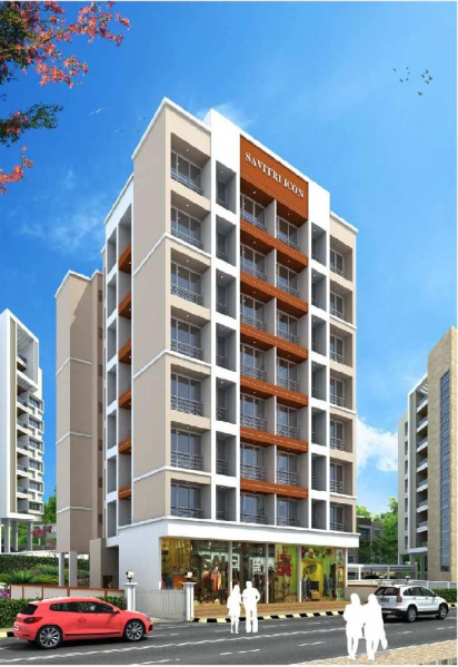 1 BHK Flats & Apartments for Sale in Navi Mumbai (645 Sq.ft.)