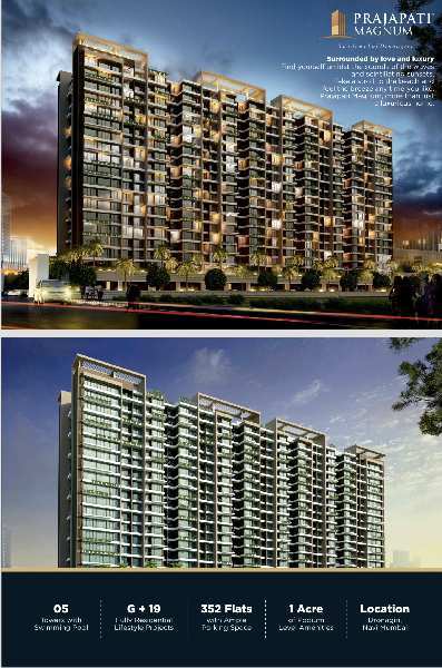 3 BHK Flats & Apartments for Sale in Sector 47, Navi Mumbai (1500 Sq.ft.)