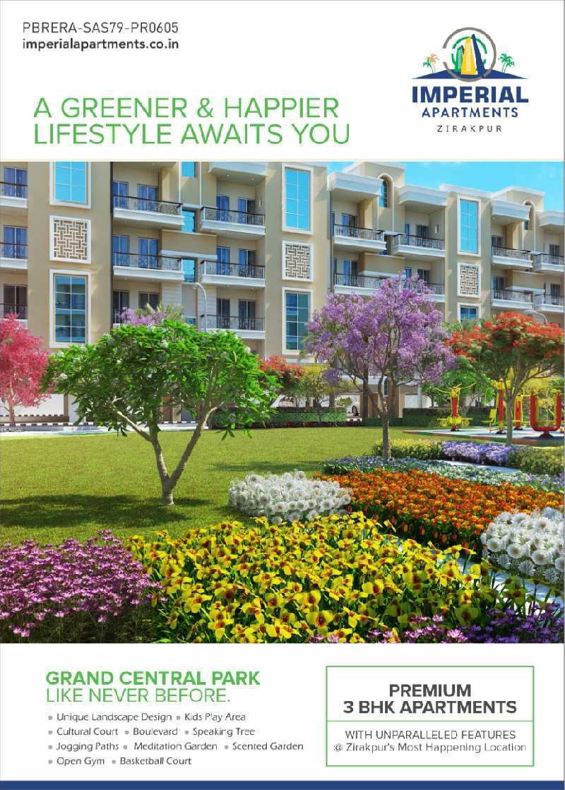 3 BHK With all amenities On prime Location Dhakoli