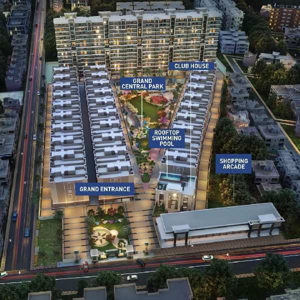 3 BHK With all amenities On prime Location Dhakoli
