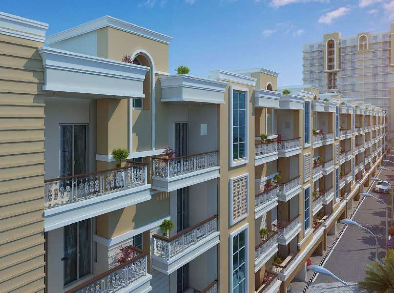 3 BHK Flats & Apartments for Sale in Dhakoli, Zirakpur (1000 Sq.ft.)