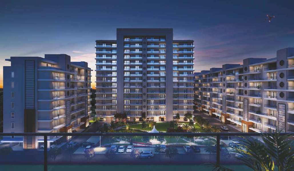 3 BHK Flats & Apartments for Sale in Ambala Highway, Zirakpur (2025 Sq.ft.)