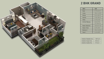 5 BHK Flats & Apartments for Sale in Muneshwara Layout, Bangalore (3690 Sq.ft.)