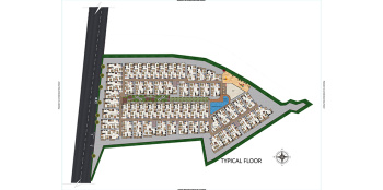 VAISHNO SERENE-2.5 & 3BHK with Vastu compliance Apartments.